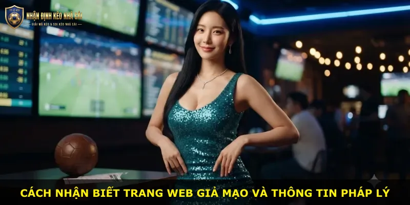Cách nhận biết trang web giả mạo và thông tin pháp lý