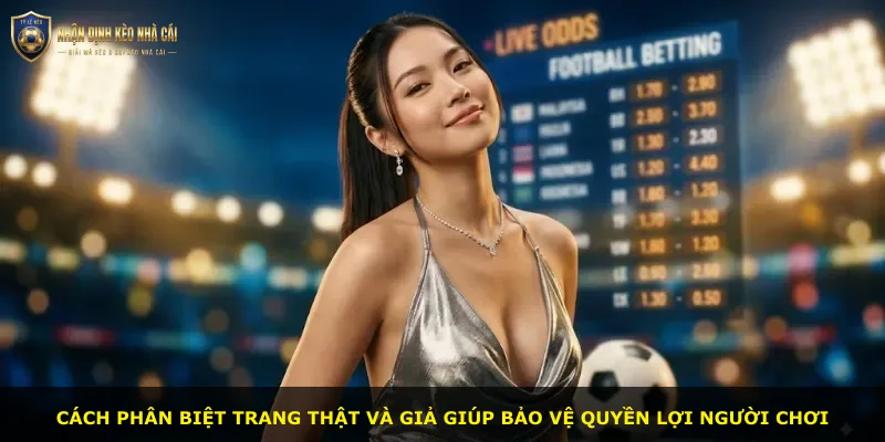 Cách phân biệt trang thật và giả giúp bảo vệ quyền lợi người chơi