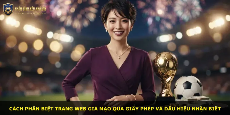 Cách phân biệt trang web giả mạo qua giấy phép và dấu hiệu nhận biết