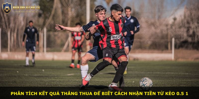 Phân tích kết quả thắng thua để biết cách nhận tiền từ kèo 0.5 1