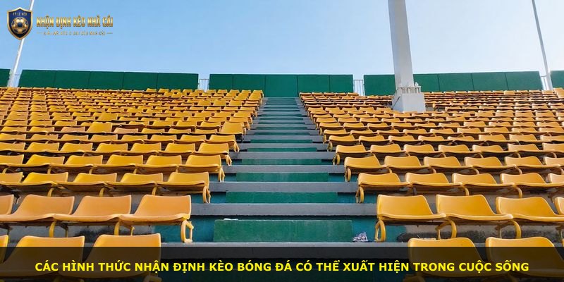Các hình thức nhận định kèo bóng đá có thể xuất hiện trong cuộc sống