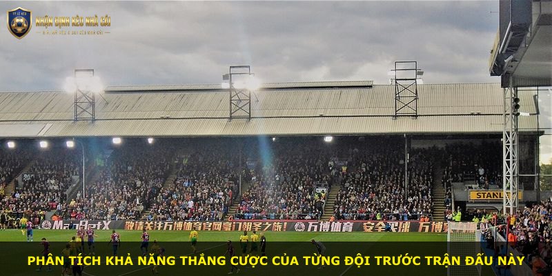 Phân tích khả năng thắng cược của từng đội trước trận đấu này